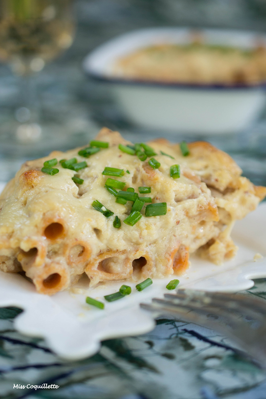 Penne aux lentilles corail - Visuel de présentation - Copyright Miss Coquillette