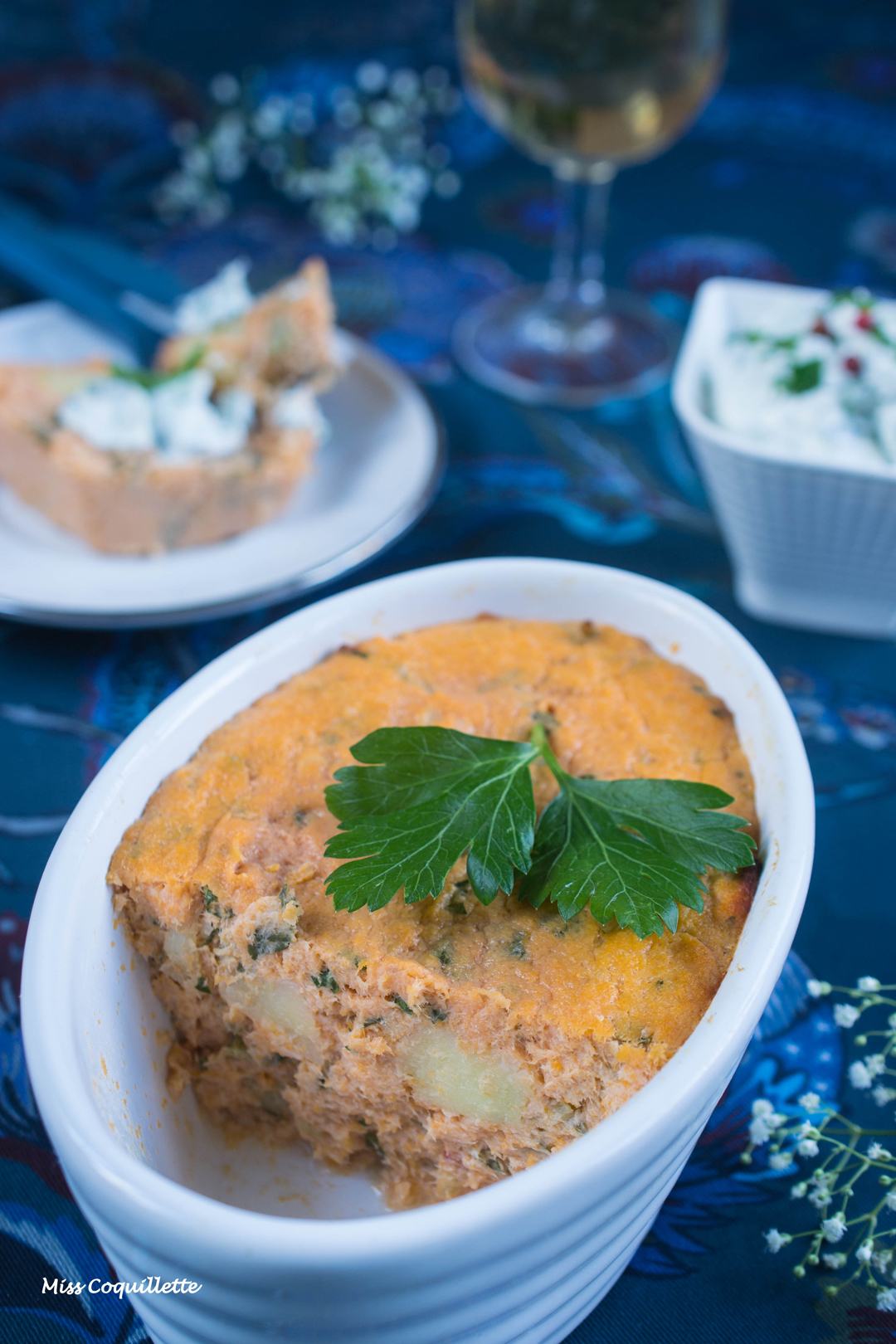 Terrine de saumon - Visuel de recette - Copyright Miss Coquillette